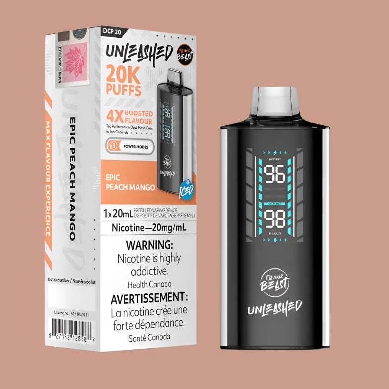 Flavour Beast Unleashed DCP 20k Disposable Vape